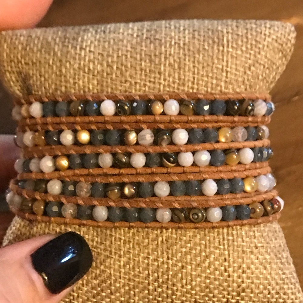 Chan Luu 5 Wrap Bracelet - Picture 2 of 6
